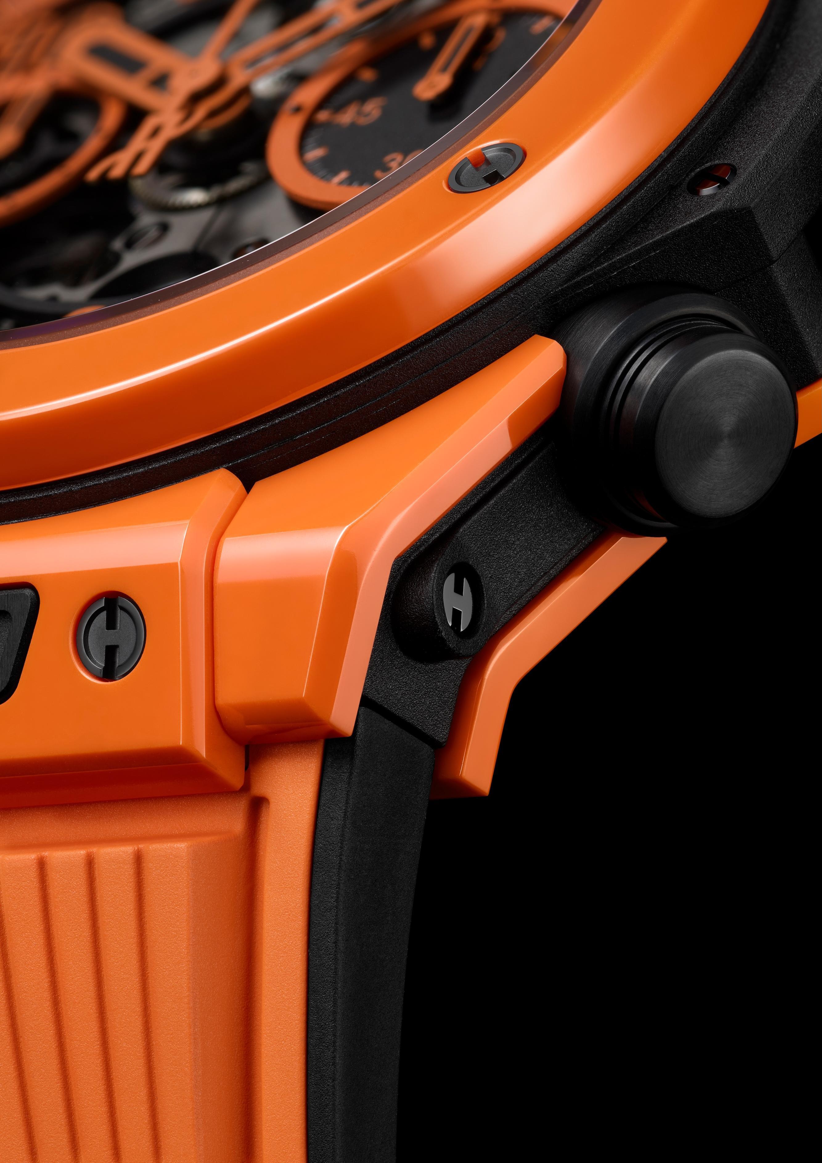 Big Bang Unico Orange Ceramic ժամացույց