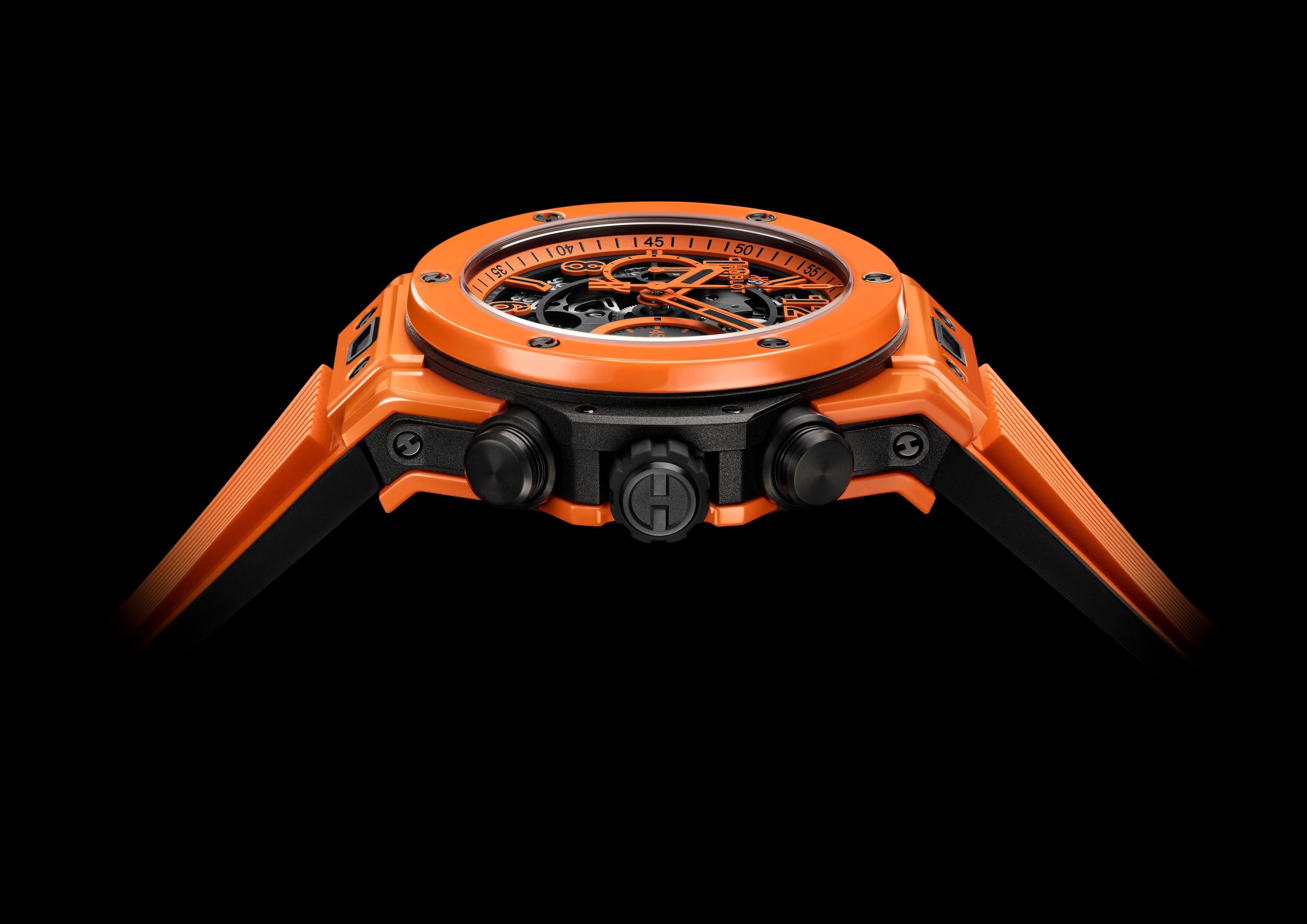 Big Bang Unico Orange Ceramic ժամացույց