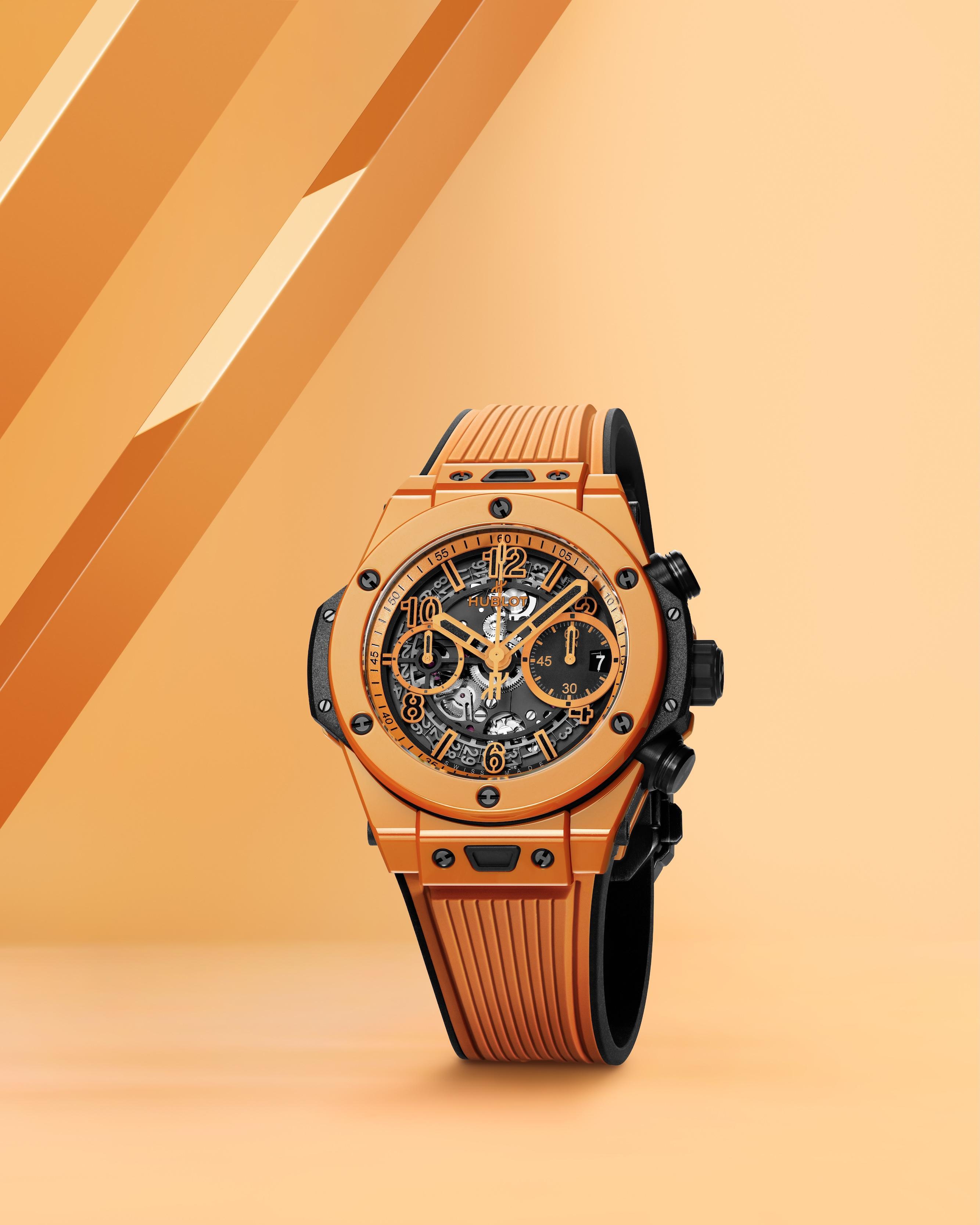Big Bang Unico Orange Ceramic ժամացույց