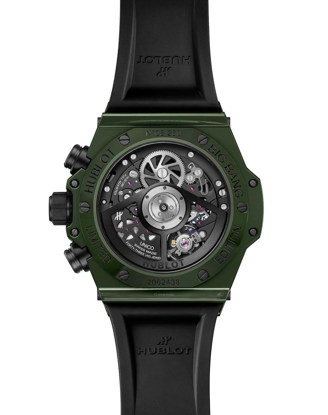 Часы Big Bang Unico Dark Green Ceramic