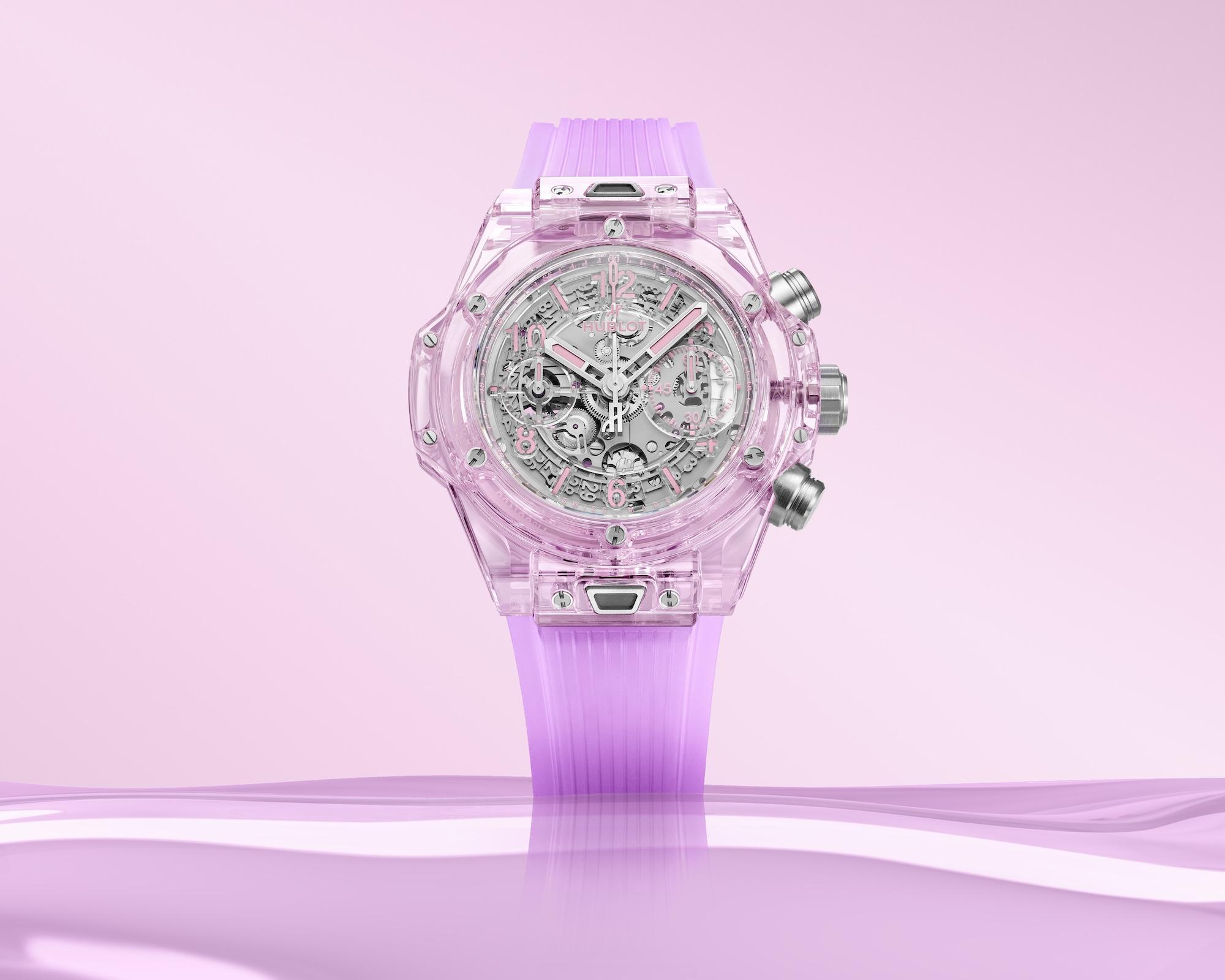 Big Bang Unico Pink Sapphire ժամացույց