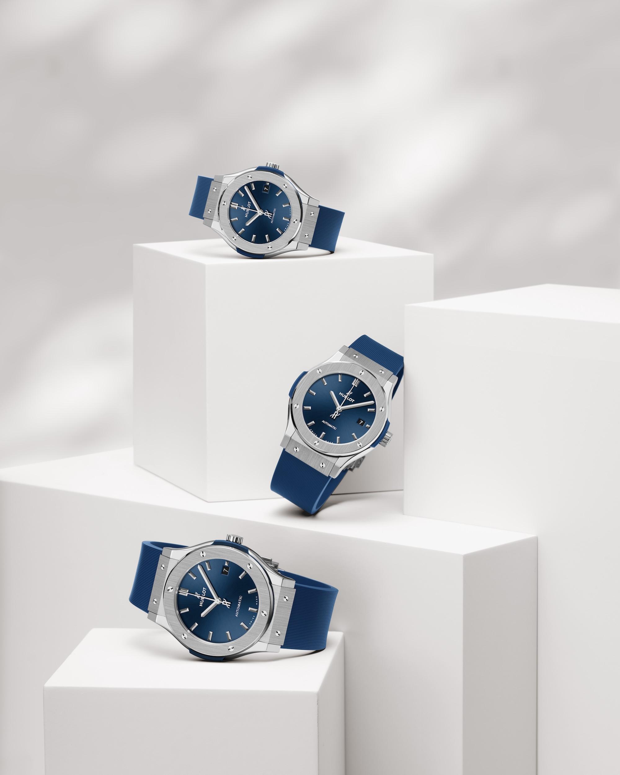 Classic Fusion Titanium Blue ժամացույց