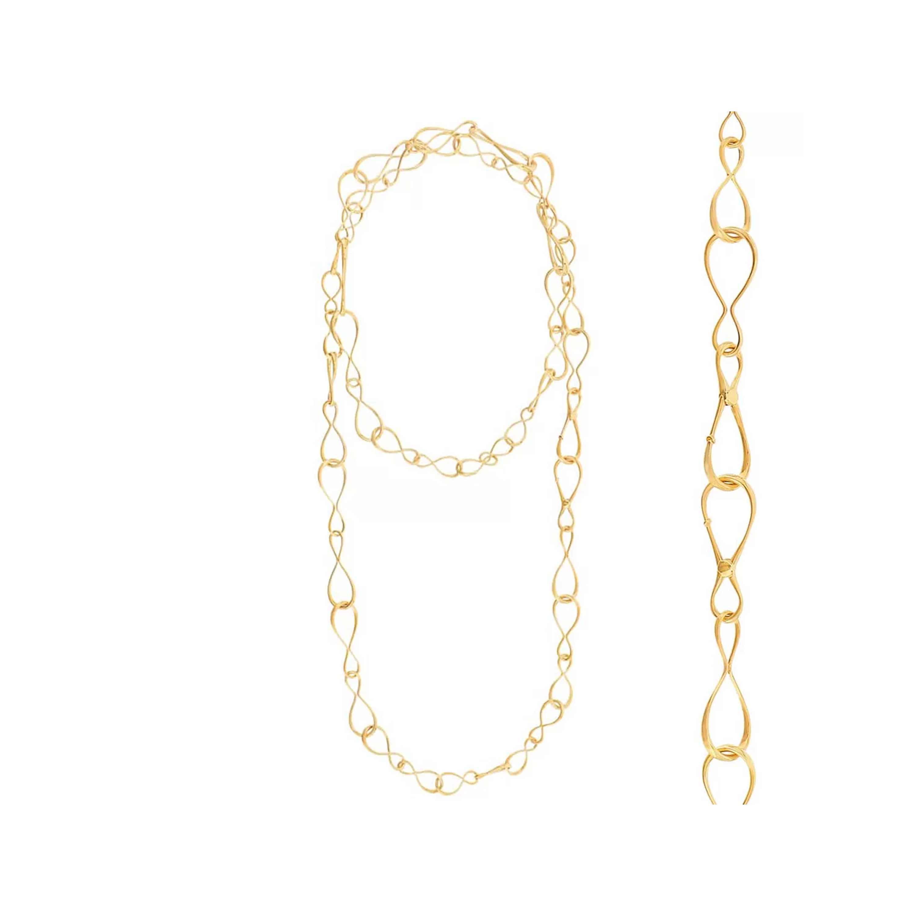 Antonini Milano Anniversary100 Infinity վզնոց՝ 18 կարատ դեղին ոսկուց։ Ռեֆերենս՝ C0190G-113։ L’Orange Gold, Երևան։