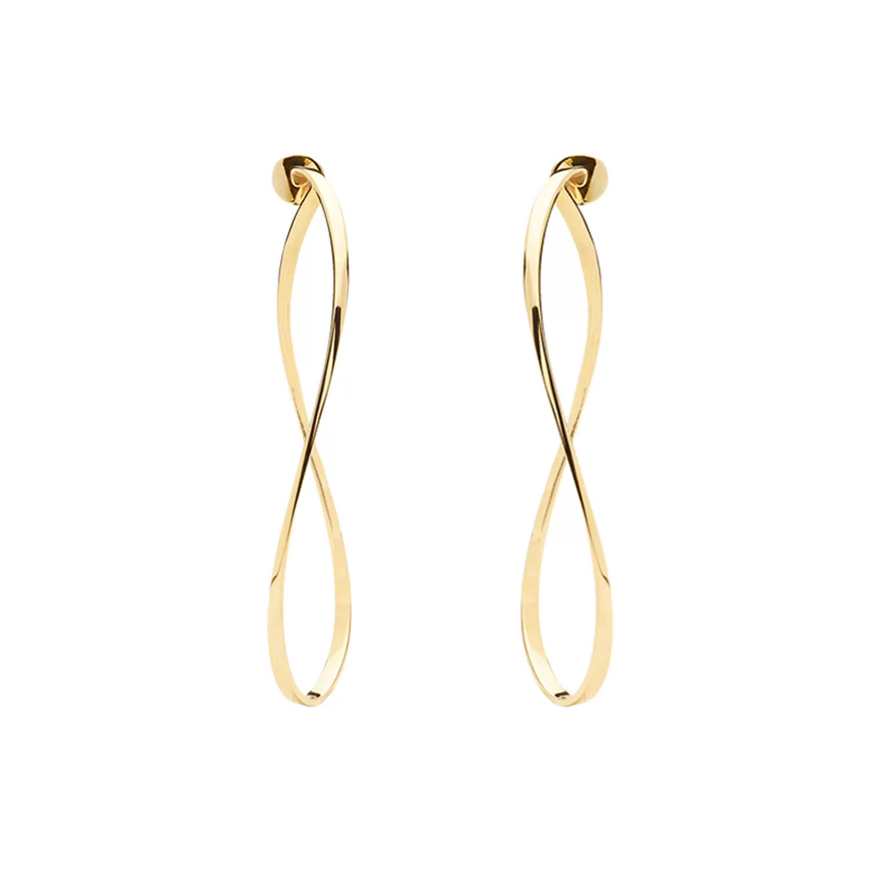 Antonini Milano Siracusa XXL ականջօղեր՝ 18 կարատ դեղին ոսկուց։ Ռեֆերենս՝ O0160G։ L’Orange Gold, Երևան։
