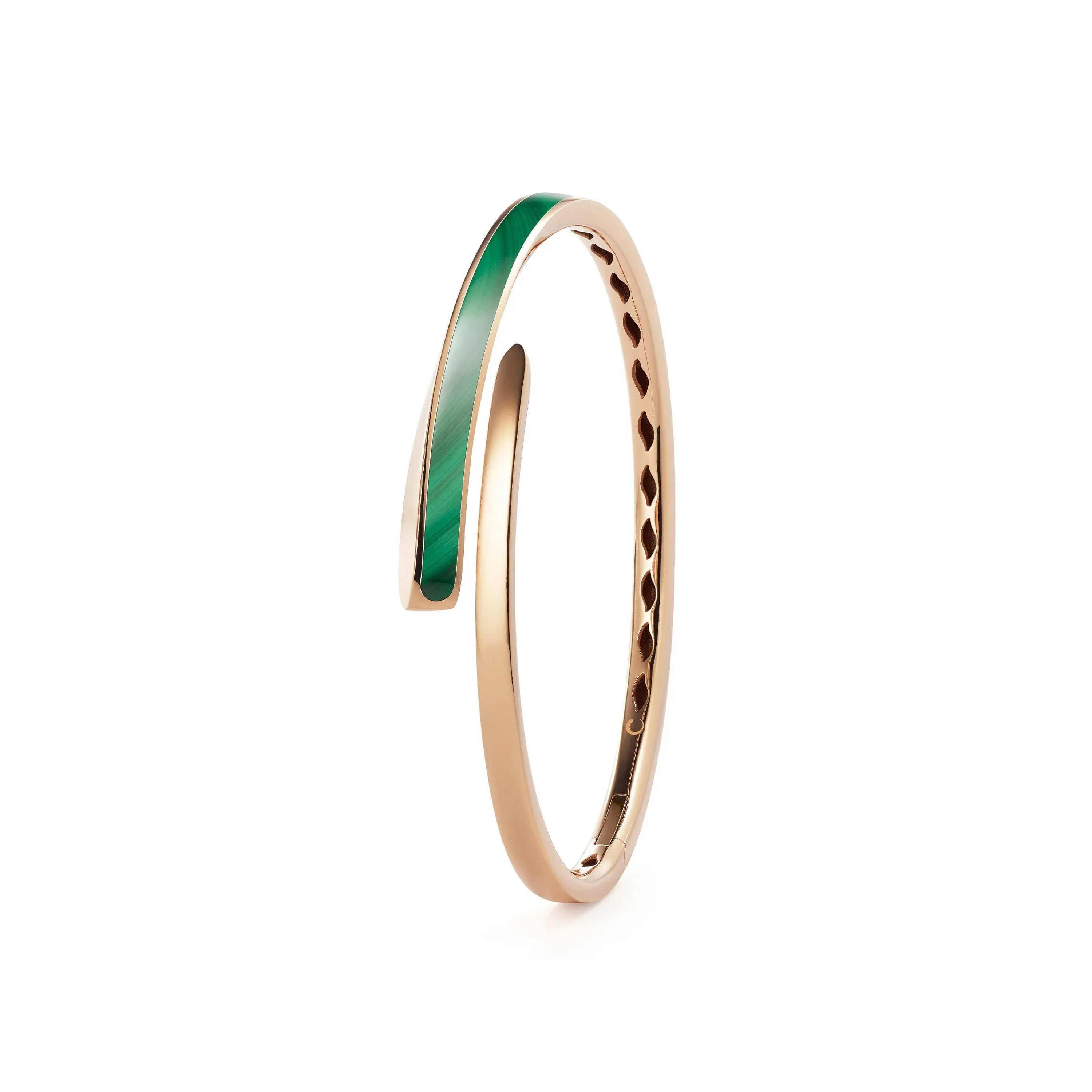 Браслет Crivelli LIKE Slim Chromatic Edition с малахитом. Референс 000-4777NS.