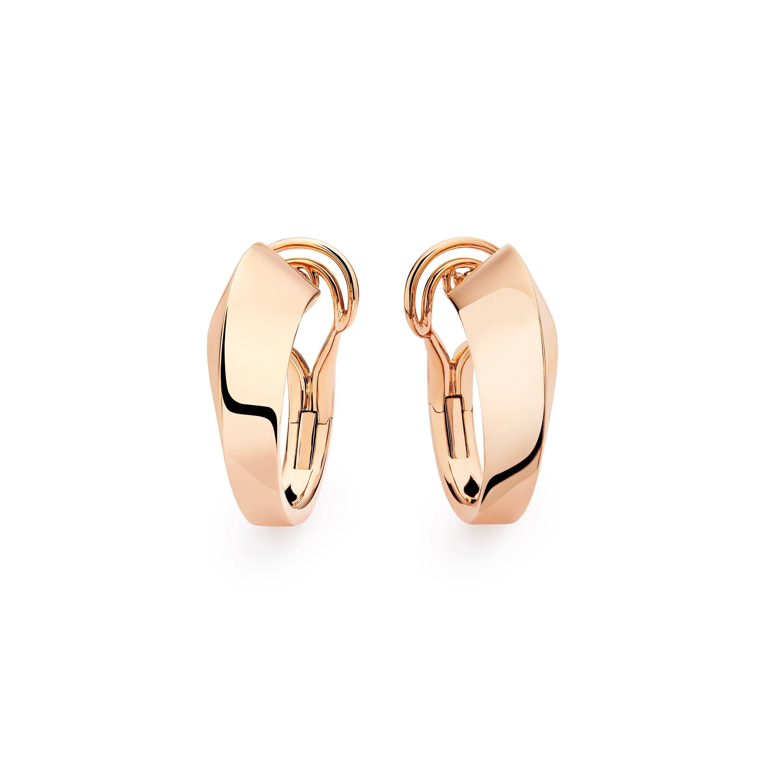 Серьги Crivelli LIKE Bold Naked из розового золота 18 карат. Референс 000-6219-NS.