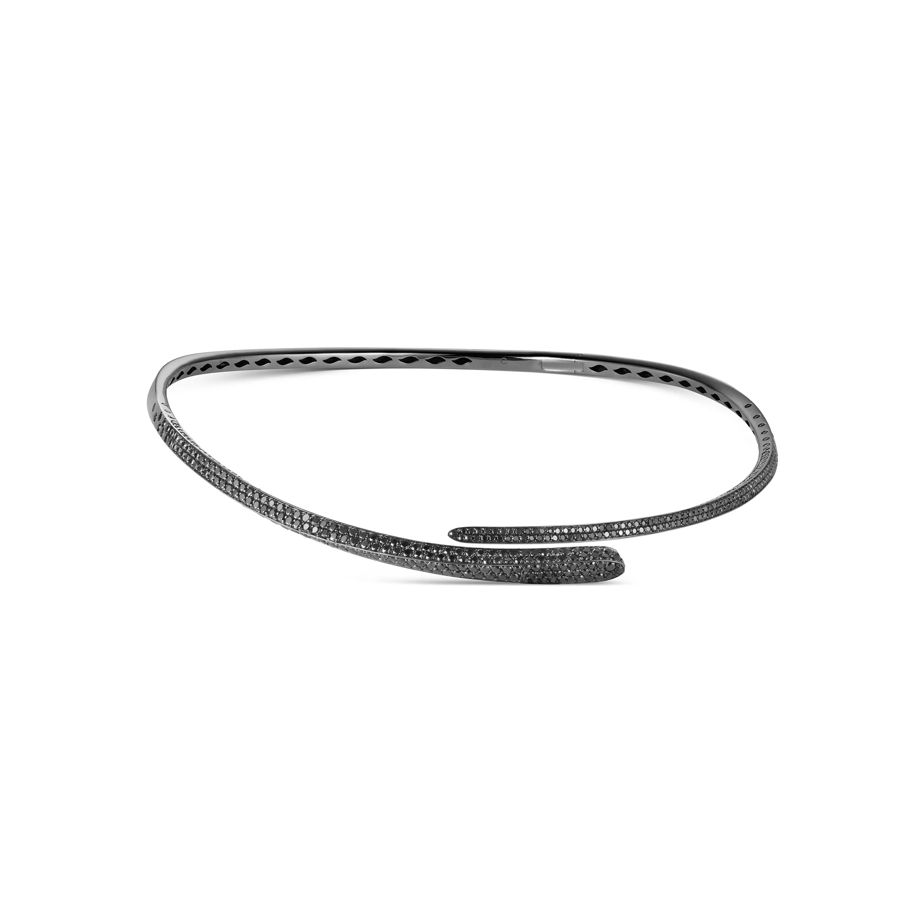Чокер LIKE SLIM FULL PAVÉ BLACK TIE, Classic Edition
