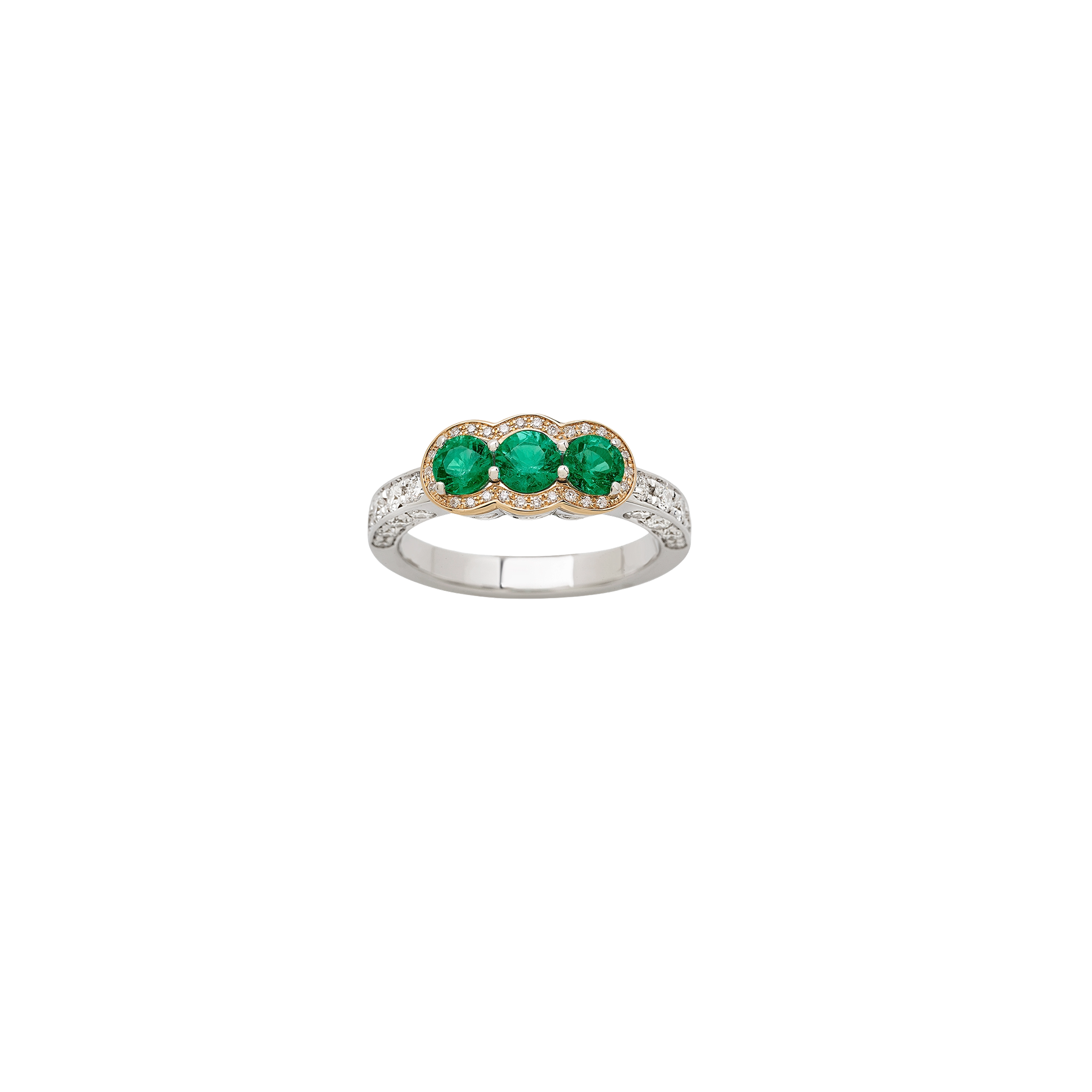 white-and-pink-gold-with-diamonds-and-emeralds-ring